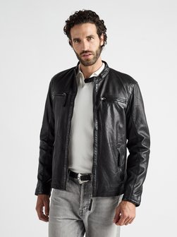 Herren Lederjacke