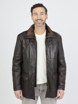 Herren Lederjacke