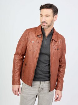 Herren Lederjacke