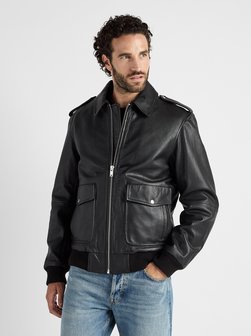 Herren Lederjacke