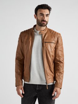 Herren Lederjacke
