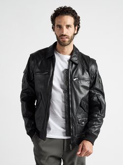 Herren Lederjacke