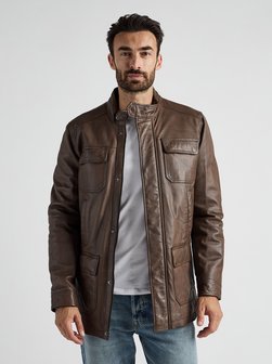 Herren Lederjacke