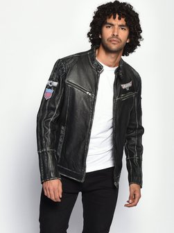 Herren Lederjacke