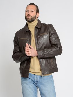 Herren Lederjacke