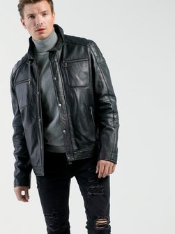 Herren Lederjacke