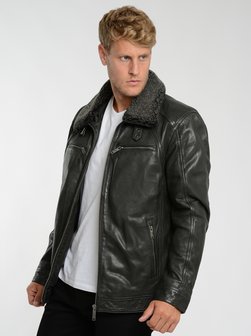 Herren Lederjacke