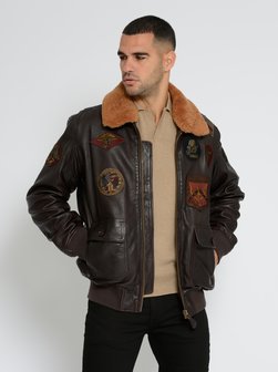 Herren Lederjacke