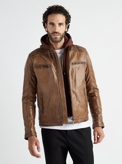 Herren Lederjacke