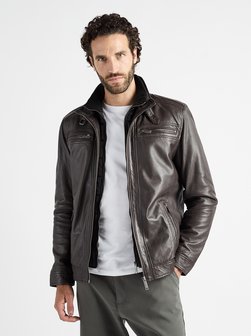 Herren Lederjacke