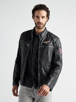 Herren Lederjacke