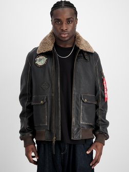 Herren Lederjacke