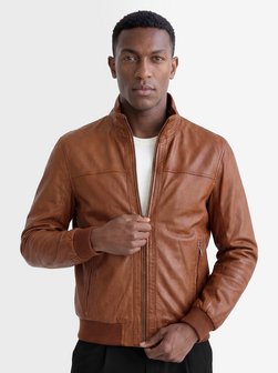 Herren Lederjacke