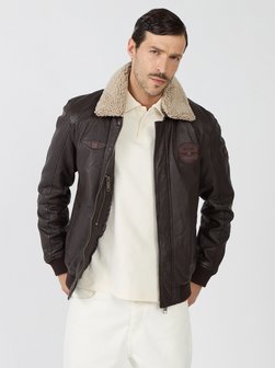 Herren Lederjacke