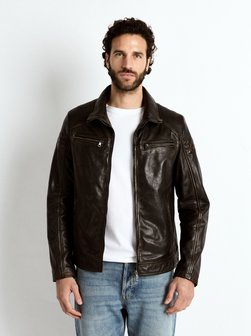 Herren Lederjacke