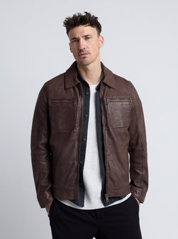 Herren Lederjacke