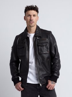Herren Lederjacke