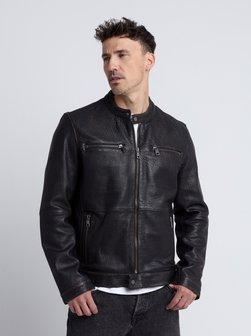 Herren Lederjacke