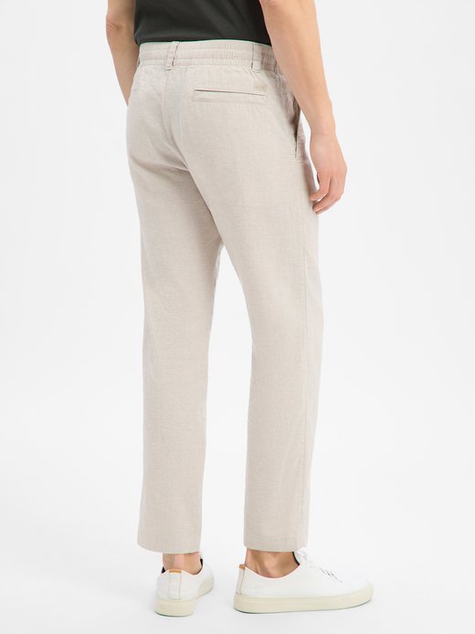Herren Leinen-Mix-Hose - Sanderson