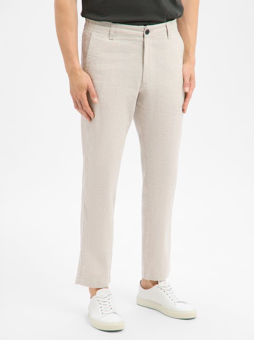 Herren Leinen-Mix-Hose - Sanderson