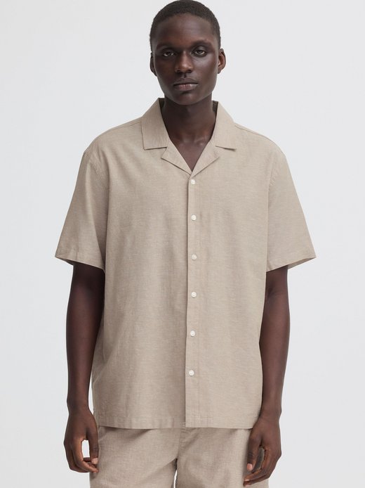 Herren Leinenhemd - BHAban Cuba