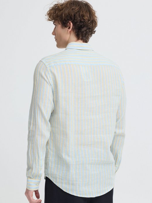 Herren Leinenhemd - CFRissa Linen Striped