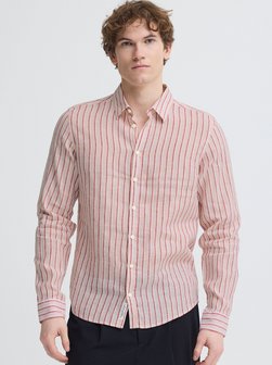 Herren Leinenhemd - CFRissa Linen Striped