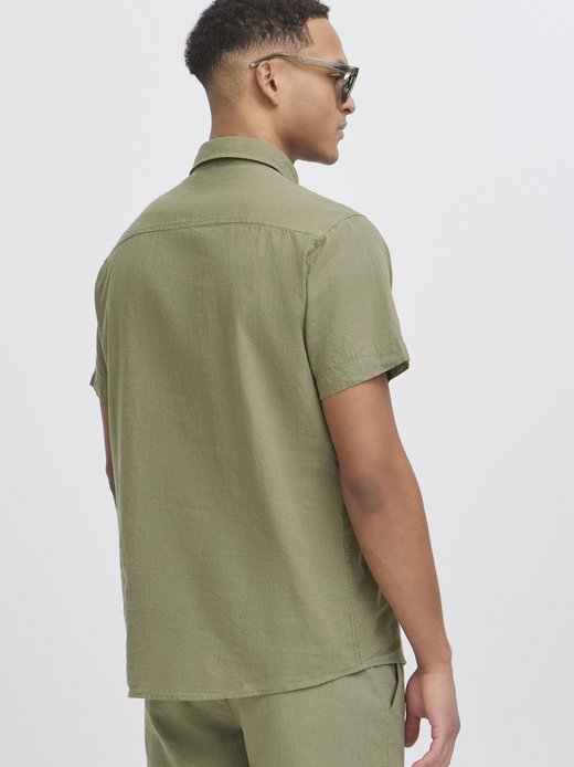 Herren Leinenhemd - IDMonk