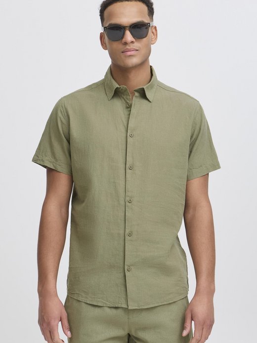 Herren Leinenhemd - IDMonk