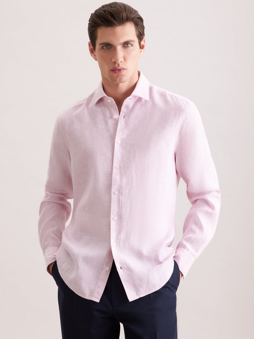 Herren Leinenhemd - Regular Fit