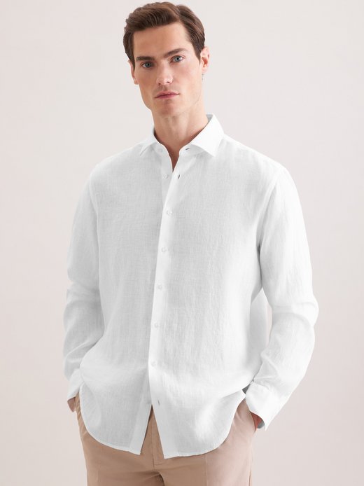 Herren Leinenhemd - Regular Fit