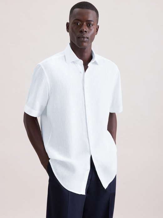 Herren Leinenhemd - Regular Fit