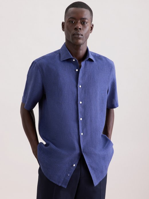 Herren Leinenhemd - Regular Fit