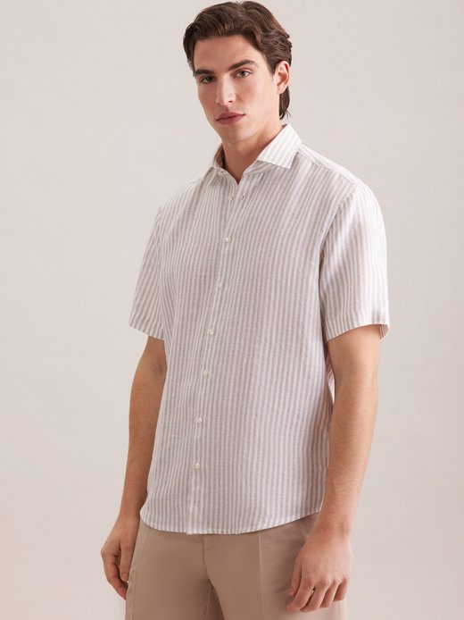 Herren Leinenhemd - Regular Fit