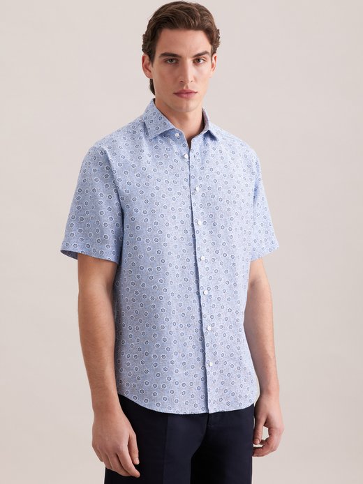 Herren Leinenhemd - Regular Fit