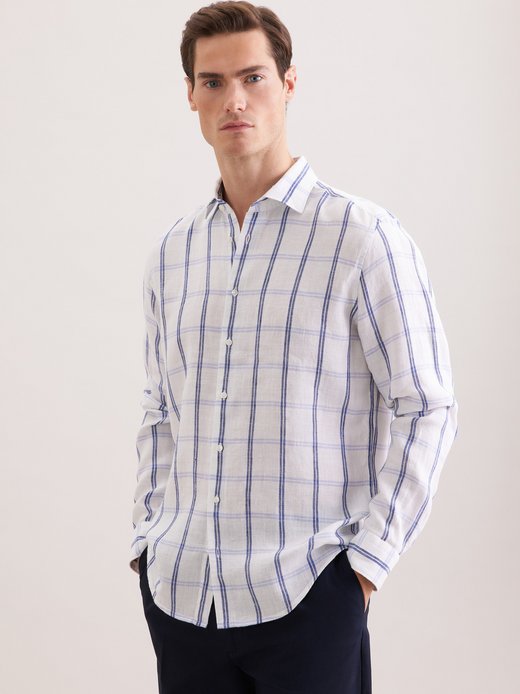 Herren Leinenhemd - Regular Fit