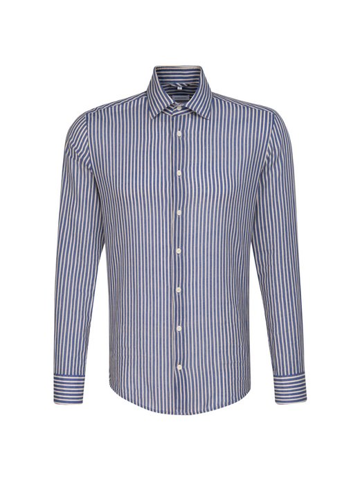 Herren Leinenhemd - Shaped Fit