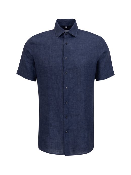 Herren Leinenhemd - Shaped Fit
