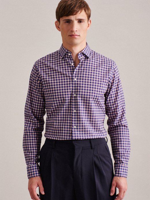 Herren Leinenhemd - Shaped Fit