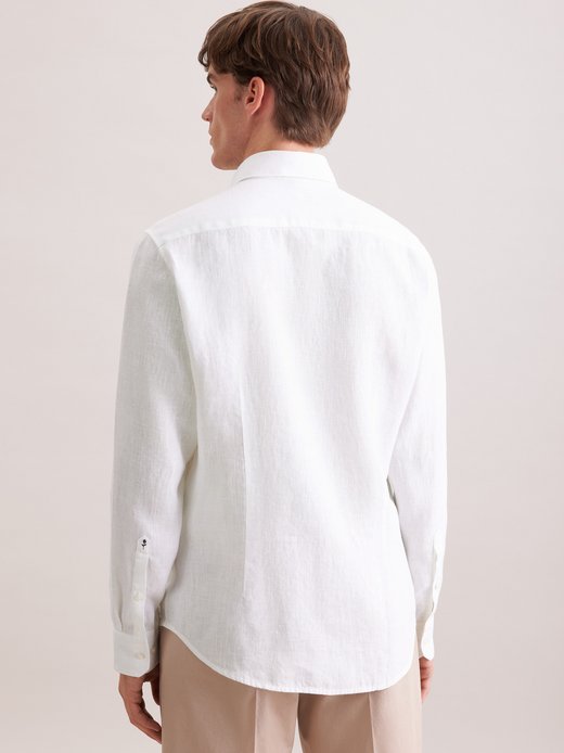 Herren Leinenhemd - Shaped Fit