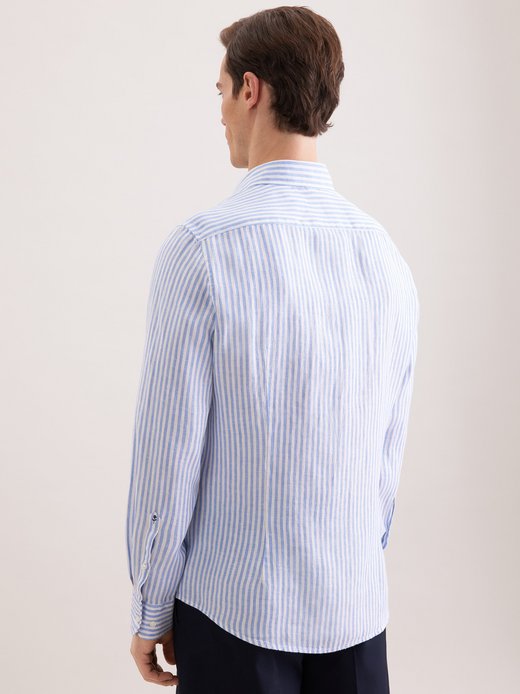 Herren Leinenhemd - Shaped Fit