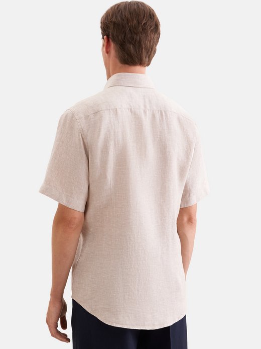 Herren Leinenhemd - Shaped Fit