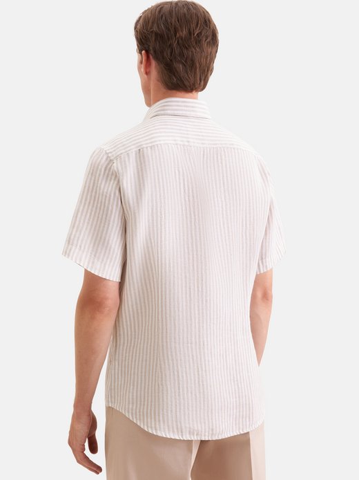 Herren Leinenhemd - Shaped Fit