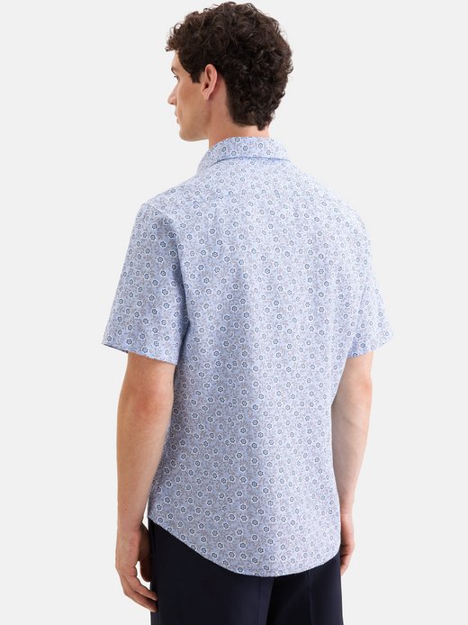 Herren Leinenhemd - Shaped Fit