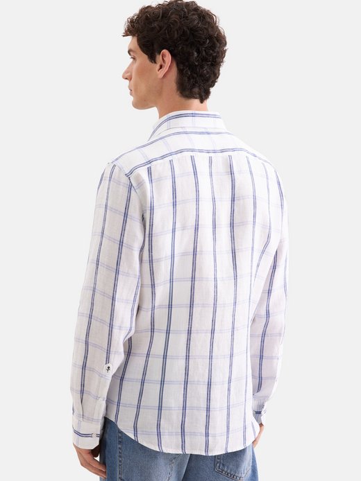 Herren Leinenhemd - Shaped Fit