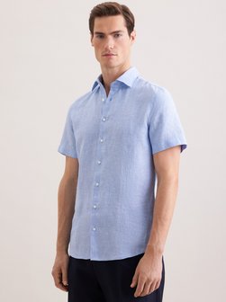 Herren Leinenhemd - Shaped Fit