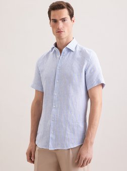 Herren Leinenhemd - Shaped Fit