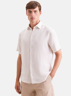 Herren Leinenhemd - Shaped Fit