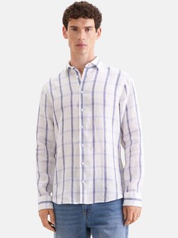 Herren Leinenhemd - Shaped Fit