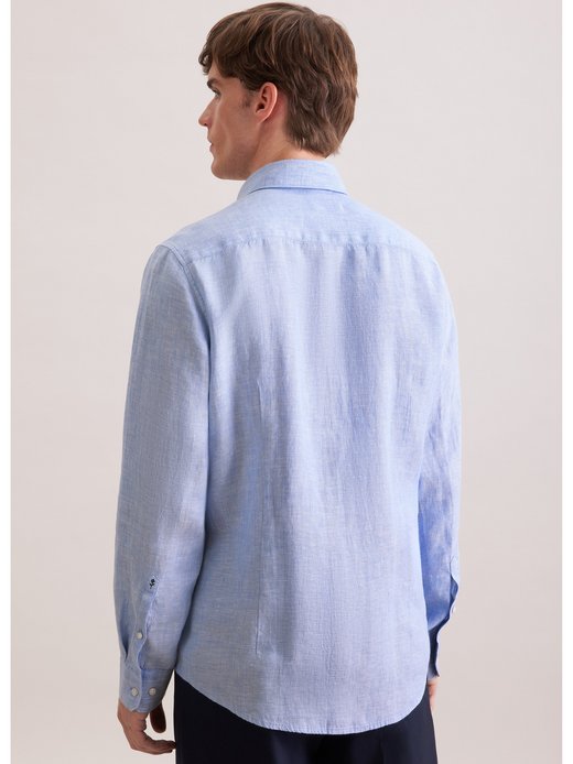 Herren Leinenhemd - Slim Fit